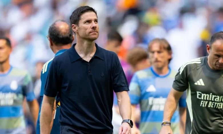 ألونسو يتحدى باريس بالهجوم .. يرد على سبب مشاركة مبابي مع جونزالو جارسيا